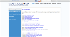 Desktop Screenshot of lsntap.org